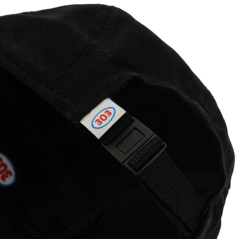 303 Boards - 303 Oval 5-Panel Hat (Black)